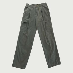 Vintage Army Green Cargo Pants